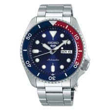 Seiko 5 Sports SRPD53K1 Automatic Limited Edition Blue Red Pepsi Mens Watch