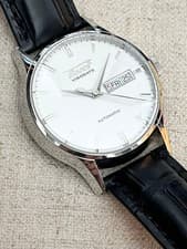 TISSOT Heritage Visodate T019430B Automatic Mens Vintage Wrist Watch With Box