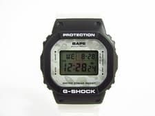 Unused CASIO G-SHOCK A BATHING APE NFS Limited Edition 07SS DW-5600VT Watch