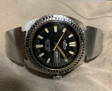 FORTIS Marine Master Vintage 200m WR Silver Dial Stainless Steel Men's Watch