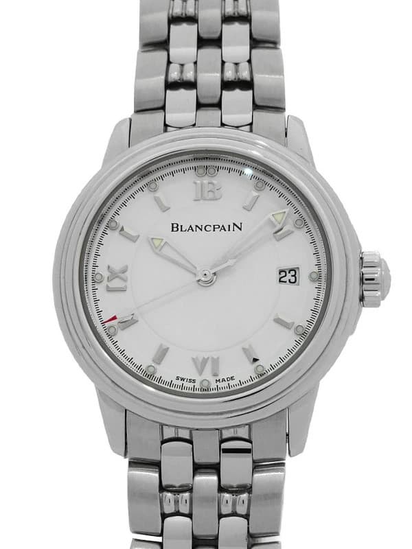 BLANCPAIN Leman Automatic Watch 2102-1127-11 White Dial 28mm