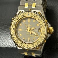 Breitling Tabarly Quartz Ladies Watch Stainless Steel Date Classic Swiss japan