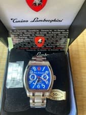 Tonino Lamborghini watch, blue Excellent
