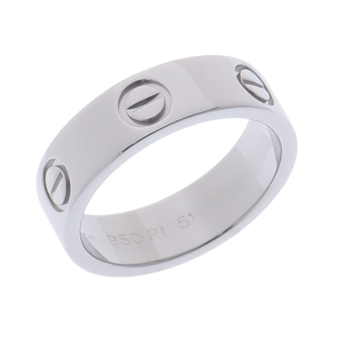 Used Cartier Ladies Ring Pt950 Platinum from JAPAN