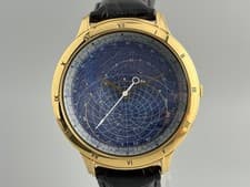 CITIZEN Astrodea COSMOSIGN CAL-4P92 Blue Dial Quartz Men's Watch Vintage 44mm