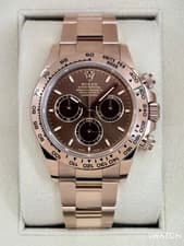 2025 Rolex Daytona 40mm 126505 Rose Gold Chocolate Dial