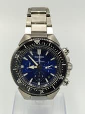 Seiko SBEC003 Prospex Transocean 8R49-00A0 Automatic Blue Chronograph w/Box