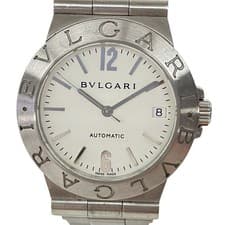 BVLGARI Diagono Sports LCV35S Date white Dial Automatic Men's Watch