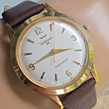 Vintage WALTHAM men's manual wind watch ETA 2391 25Jewels swiss 1960s