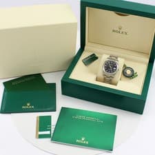 Rolex Oyster Perpetual Date 115200 Black Dial Stainless Steel Box/Card 2020