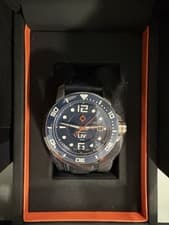 LIV Men's GX-Diver's 41mm Steel Cobalt Blue Watch