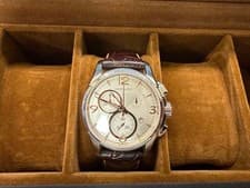 Hamilton Jazzmaster Quartz Watch White Gold Dial Working Battery 2025