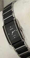 Radio Diastar Women’s Black Ceramic & Titanium Fully Functional Watch