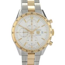 TAG Heuer Carrera Chrono CV2050-0 Gold & Steel 41mm Automatic Men's Watch