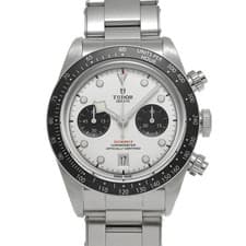 TUDOR Black Bay Chrono 79360N White Men's Used Watch #41421
