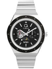 Timex x NASA Q Timex Apollo 17 Homage Sun & Moon Dial Stainless Steel R8041025