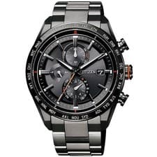 Citizen Attesa AT8185-62E Eco-Drive Radio Solar Titanium Men's Watch