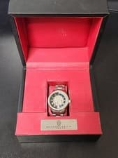 Keith Valler U.K. London Platinum Frame Mechanical Watch #QYFOGS