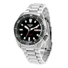 SEIKO 5 Sports SBSA305 SKX Series Analog Men's Watch Black Silver Mechanical