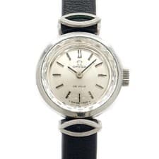 Omega DeVille 551.287 SS Silver Dial Hand-Wind Used Men's Watch