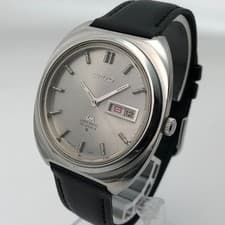 OH serviced, Vintage 1969 SEIKO LORD MATIC Rare Unusual Index 5606-9040 #2515