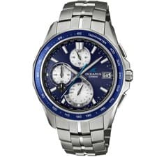 CASIO OCEANUS OCW-S7000F-2AJF Analog Watch Sapphire GPS Solar Titanium Blue Dial