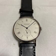 NOMOS Men Watch Rare Ludwig 38mm Working Genuine product Excellent