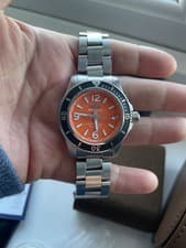 Breitling Superocean 2 orange face ladies  Watch - 36