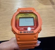 CASIO G-SHOCK DW-5600 Orange WATER 20BAR #QYB6B3