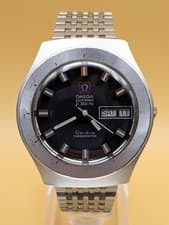 Omega Electronic Geneve Chronometer 198.029 Tuning Fork Men's Watch Vintage 1972