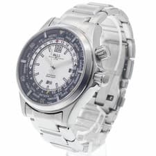 BALL WATCH Engineer Master II DG2022A-SAJ-WH Diver World Time Day Date Automatic
