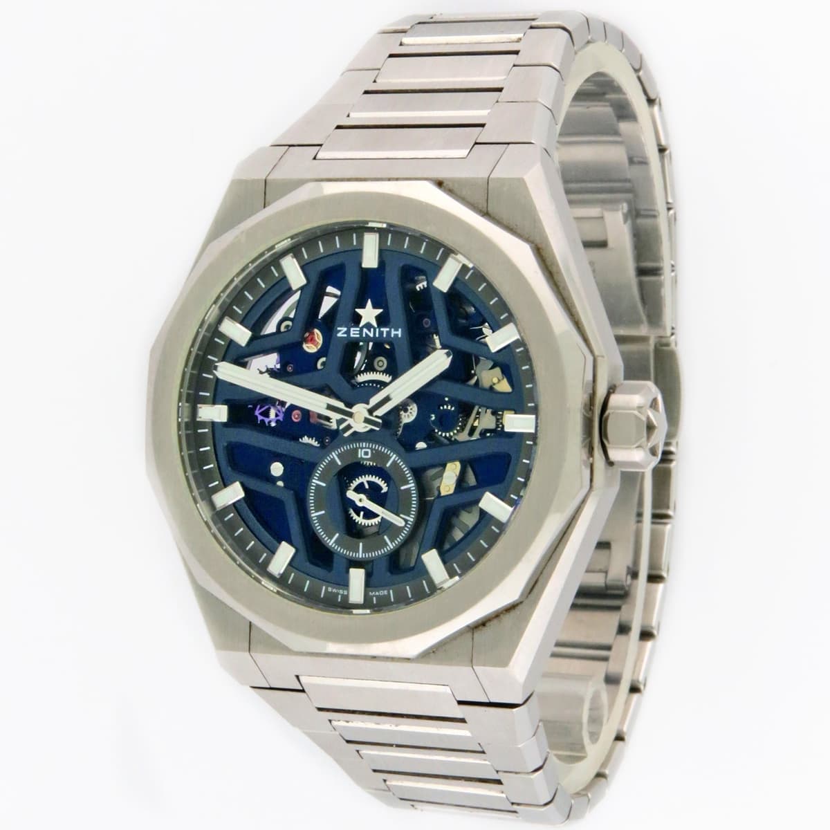 Zenith Defy Skyline Skeleton SS Bracelet Mens Watch 03.9300.3620 41mm BP Current
