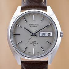 Seiko Lord Matic 5606-7190 25J Auto Day-Date Vintage Watch 1971 Serviced