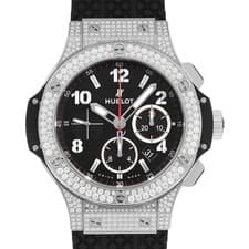 HUBLOT Big Bang Bezel Lug Diamond 301.SX.130.RX.174 second hand mens