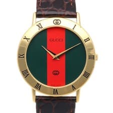 Gucci Wristwatch GP 3000M Quartz Men’s, Used, 1-Year Warranty