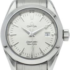 OMEGA Seamaster Aqua Terra Quartz 29mm 2577.30 Stainless Steel WomenWatch Si...