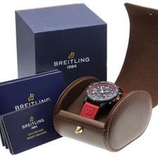 BREITLING ENDEAVOUR PRO X82310 45mm Black Rubber Quartz Date Chronograph #C256