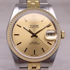 Vintage c.1990 Tudor Prince Date 34mm Automatic Watch IBM Company Award 74033