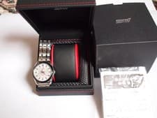 STI Orient collaboration automatic watch white dial red seconds From Japan