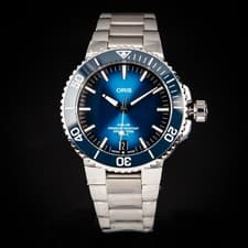 Oris Aquis Blue Men's Watch - 01 400 7763 4135