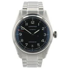 Longines Spirit Black Dial Stainless Steel 37mm Automatic Men’s Watch L3.410.4