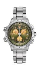 Hamilton Men's Khaki Aviation X-Wind GMT Steel Watch H77932160