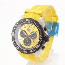 TAG HEUER Formula 1 Chronograph QZ Watch CAZ101AM.FT8054 Yellow  Used      20533