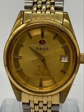 RADO Stainless Steel Golden Horse Automatic Band Timepiece 17 5 cm Vintage
