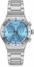 I New Chrono Unisex Watch Dress Stainless Steel Blue Quartz Waterproof That'S so