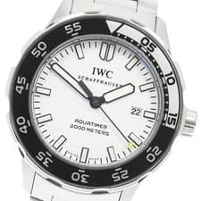 IWC SCHAFFHAUSEN Aqua timer IW356805 Date white Dial Automatic Men's_947361