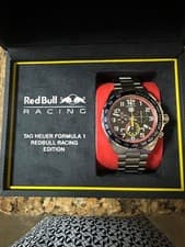 Limited Edition Tag Heuer Red Bull Racing chronograph watch