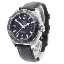 OMEGA SEAMASTER PLANET OCEAN 232.33.38.20.01.001 38mm SS Black Dial Date #C1086