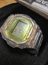 CASIO G-SHOCK DW-5735E-7JR Glacier Gold Battery Replaced Men's Watch New in Box