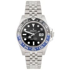 Rolex GMT-Master II Batgirl Steel Black Dial Jubilee 40mm 116710BLNR Full Set